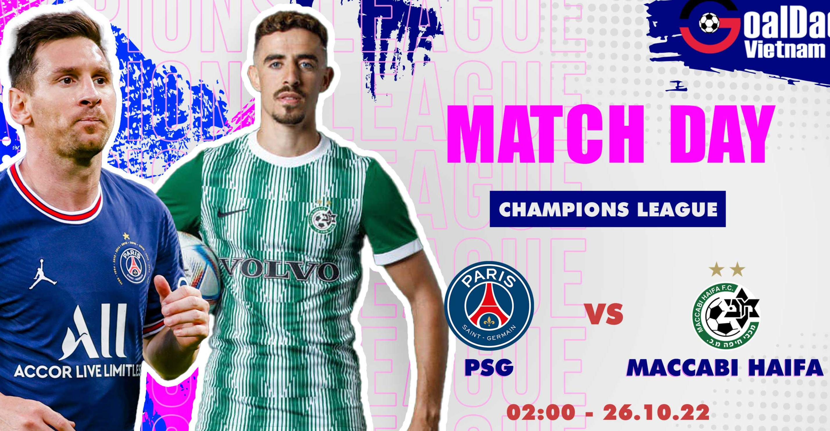 Paris Saint – Germain vs Maccabi Haifa: Mưa bàn thắng ở Paris