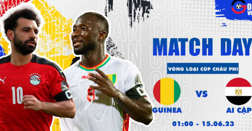 Guinea vs Ai Cập: Quyết đấu ngôi đầu bảng