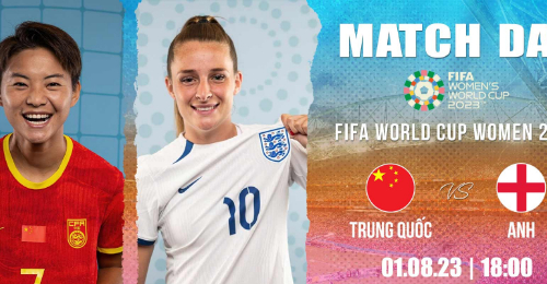 Nữ Trung Quốc vs Nữ Anh: Chiến thắng thứ 3 cho Tam Sư